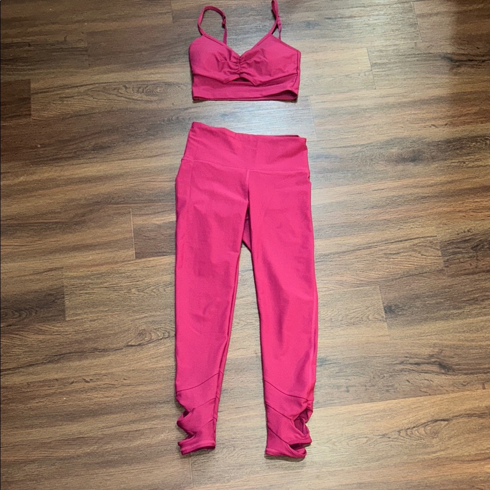 Old Navy Pink Leggings Set